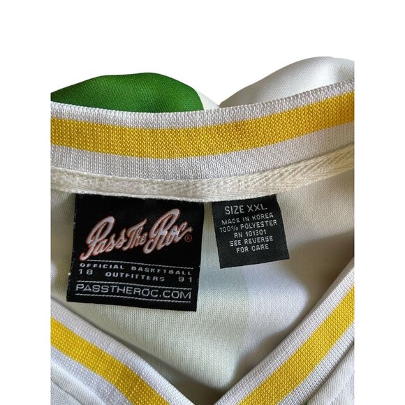 Men's Vitage Pass The Roc baskball shirt size XXL - Picture 4 of 13